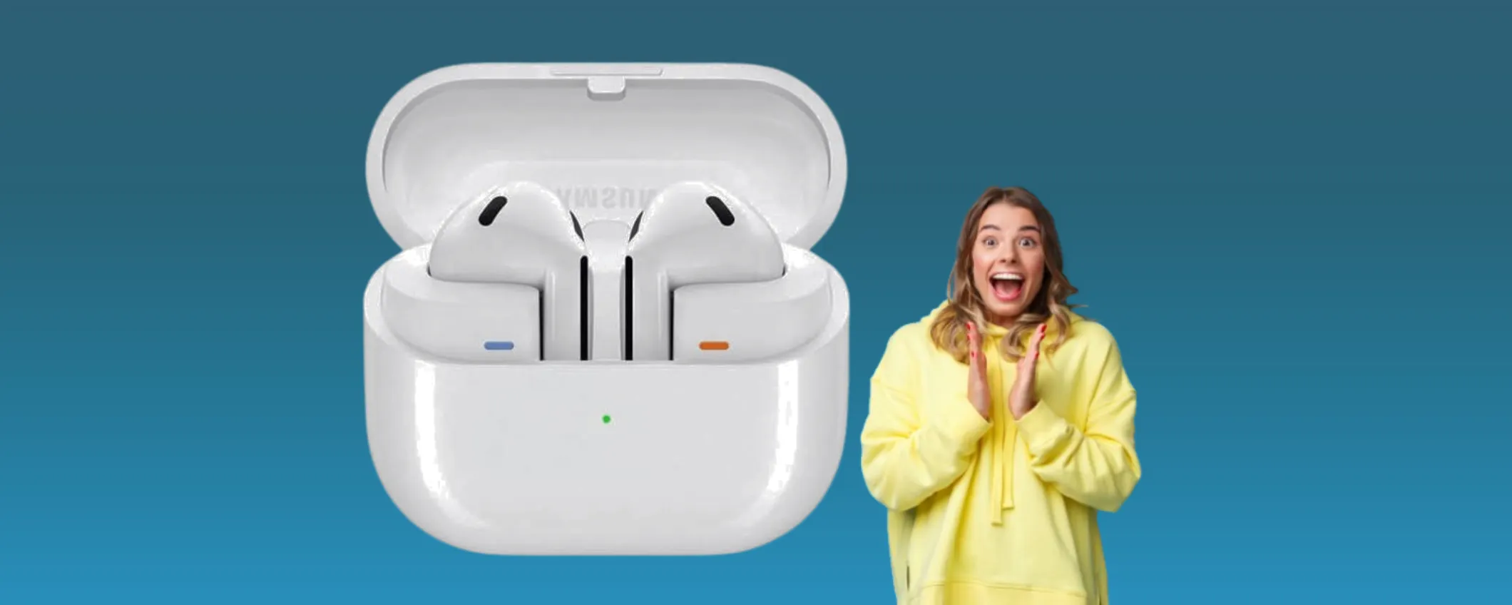 Samsung Galaxy Buds3: gli auricolari true Wireless open type