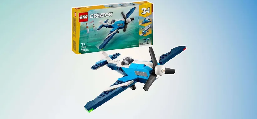 Set LEGO Aeroplanino 3-in-1: diventa anche un elicottero e un jet, prezzo bassissimo