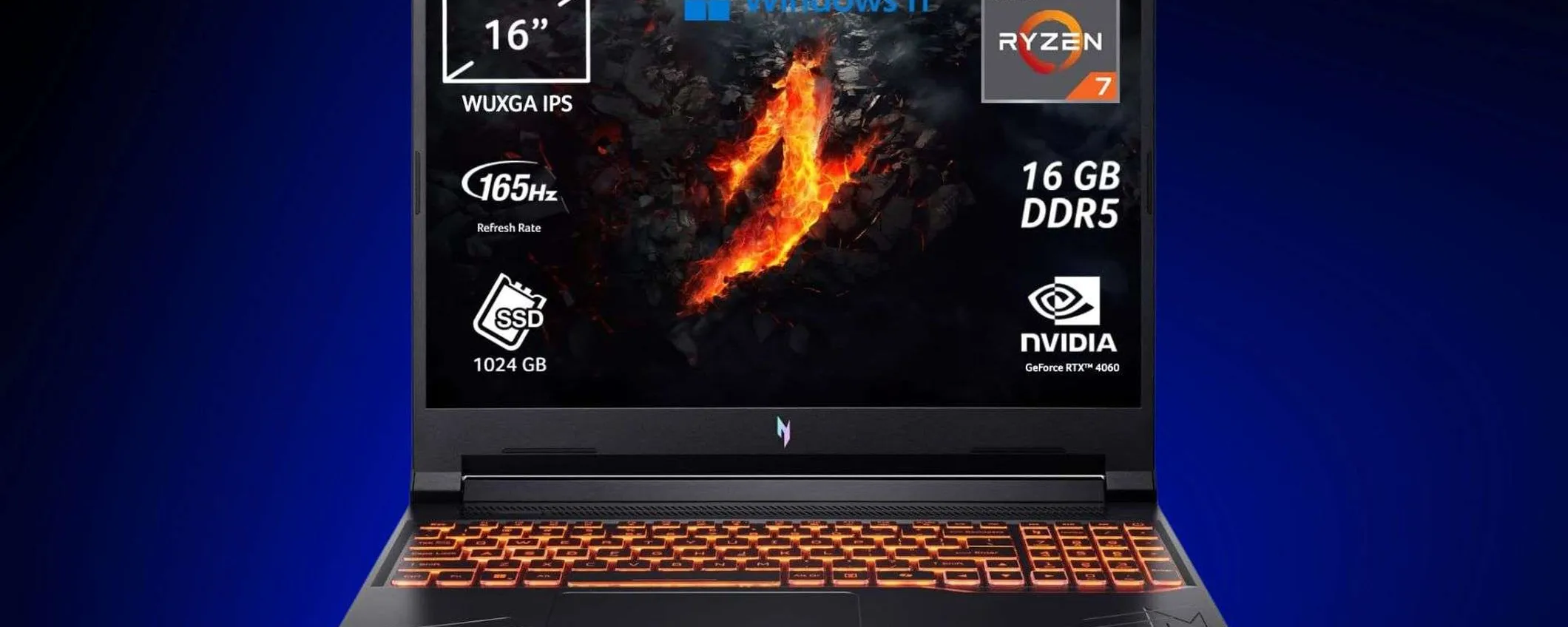 Acer Nitro V 16 a 999€: il notebook gaming con RTX 4060 crolla di prezzo