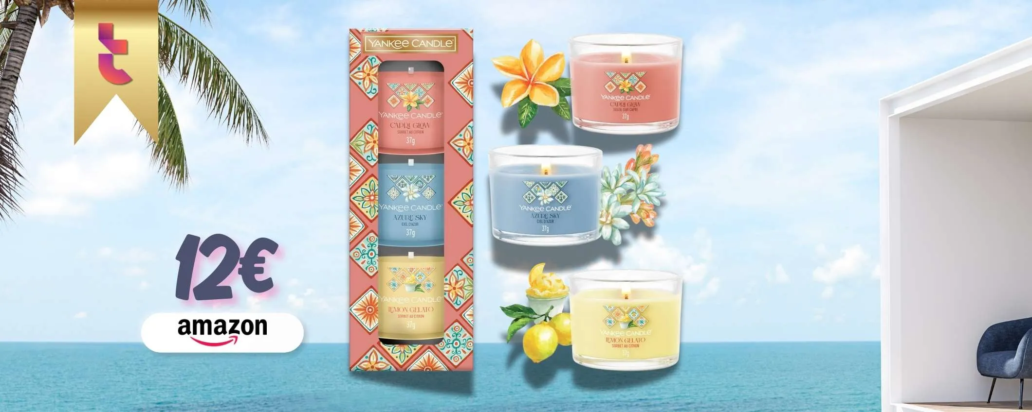 Yankee Candle profumano casa, confezione REGALO a prezzo irrisorio