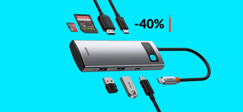 Hub USB 7 in 1: puoi usarlo con TUTTO e spendi un niente (27€)