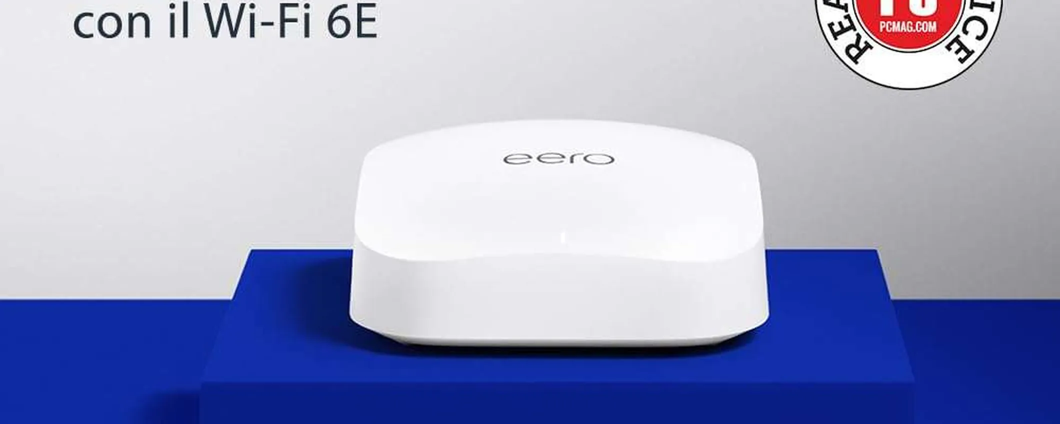 Router Amazon Eero Pro 6E in offerta: internet fino a 2,3 Gbps
