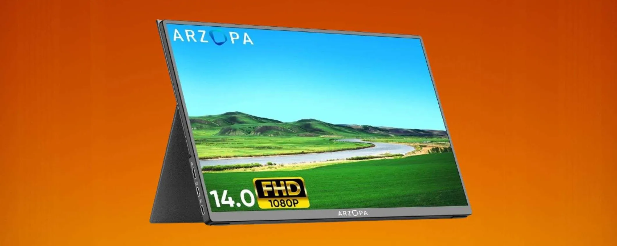 Monitor portatile da 14
