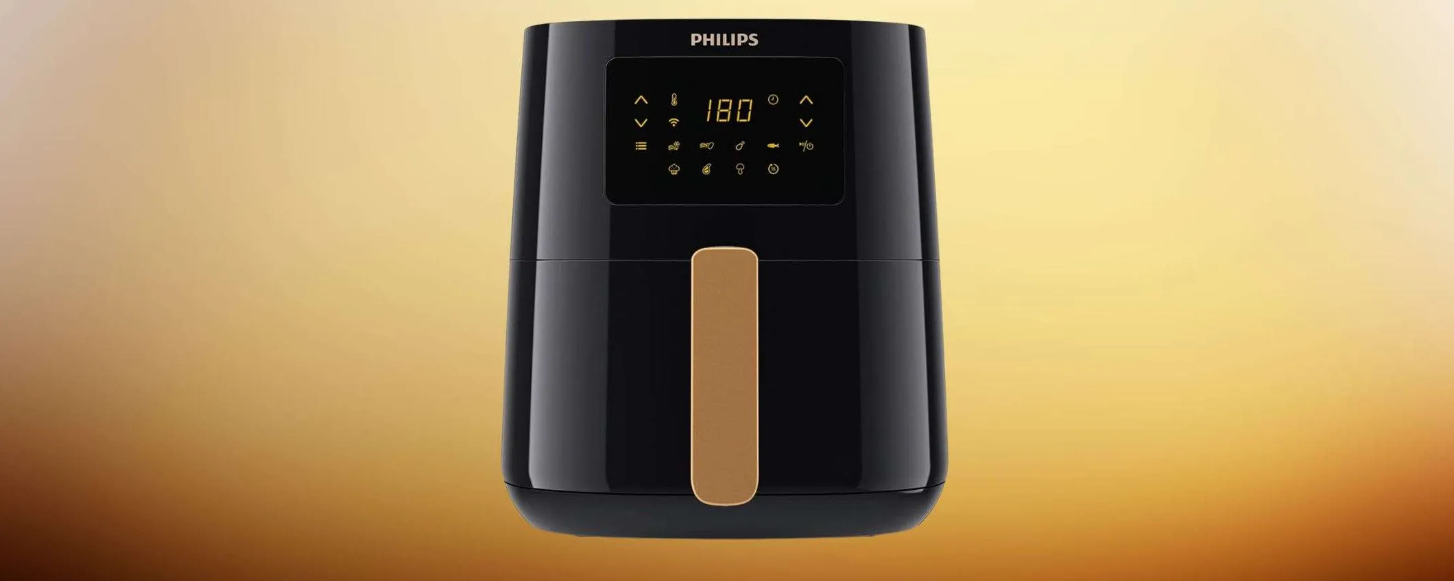 Friggitrice Philips con touchscreen e WiFi in offerta a 69,99 euro invece di 149,99