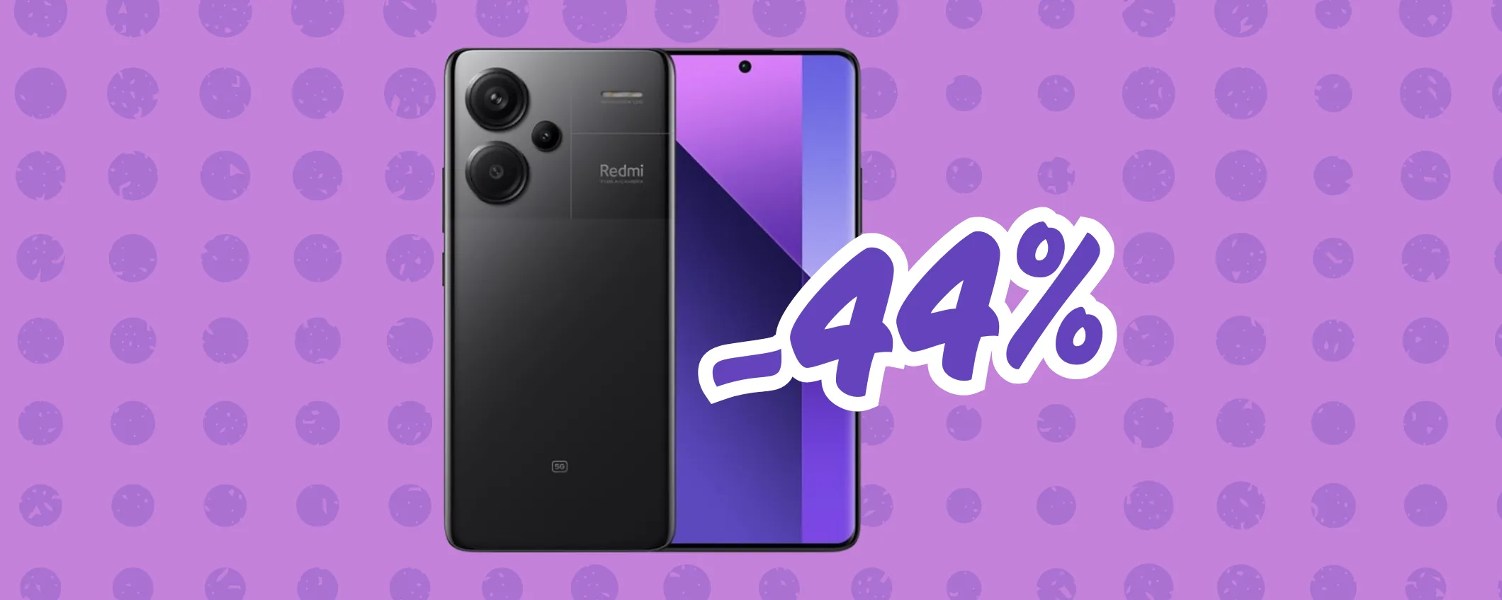 Xiaomi Redmi Note 13 Pro+ al -44% su Amazon