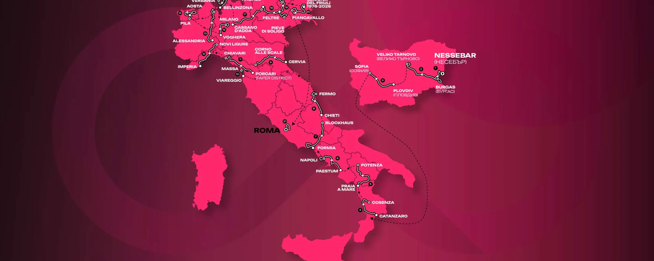 Giro d'Italia 2026, 19° tappa: come seguirla anche dall'estero