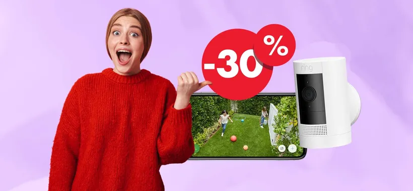 Casa SICURA con questa videocamera di sorveglianza al 30% in MENO