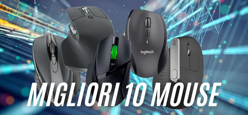 I migliori 10 mouse wireless in sconto oggi su Amazon