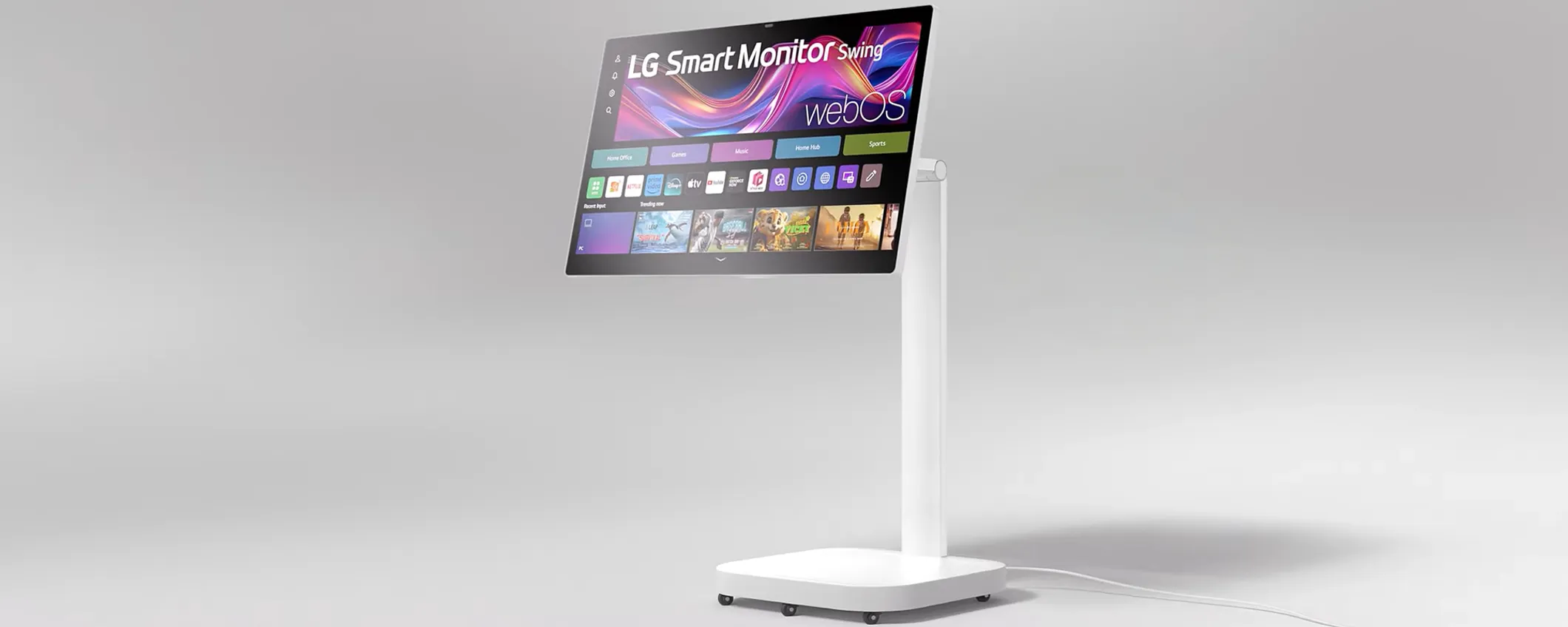 LG presenta un nuovo smart monitor flessibile, ad un prezzo esagerato