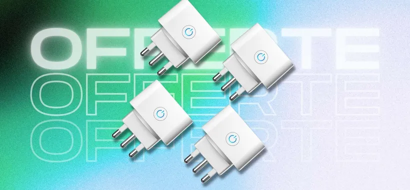 4 prese SMART per rendere qualunque prodotto CONNESSO (7€ l'una)