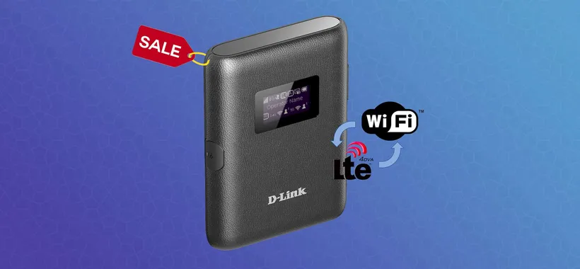 D-Link Hotspot Wi-Fi 4G: router portatile scontato del 31%