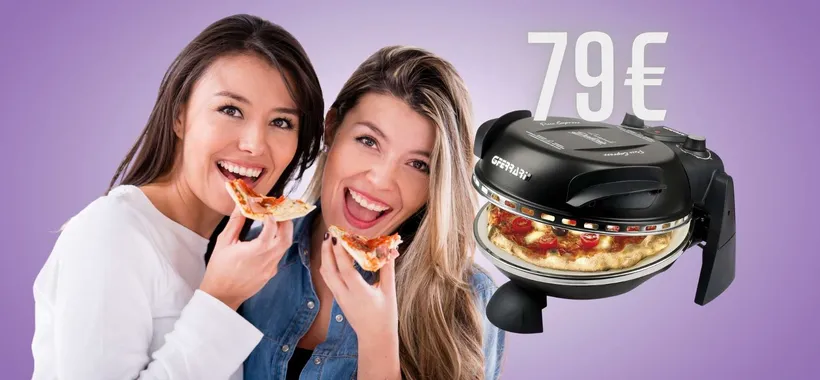 G3 Ferrari: fornetto elettrico per la pizza a casa in 5 minuti, come in pizzeria!
