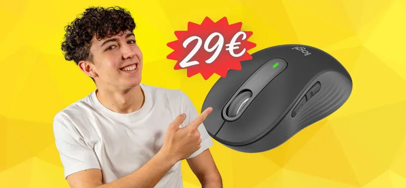 Logitech Signature M650: mouse wireless a prezzo conveniente (29€)