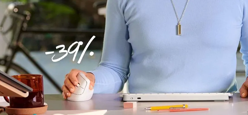 Logitech Lift: zero fatica anche dopo ore con questo mouse verticale ergonomico