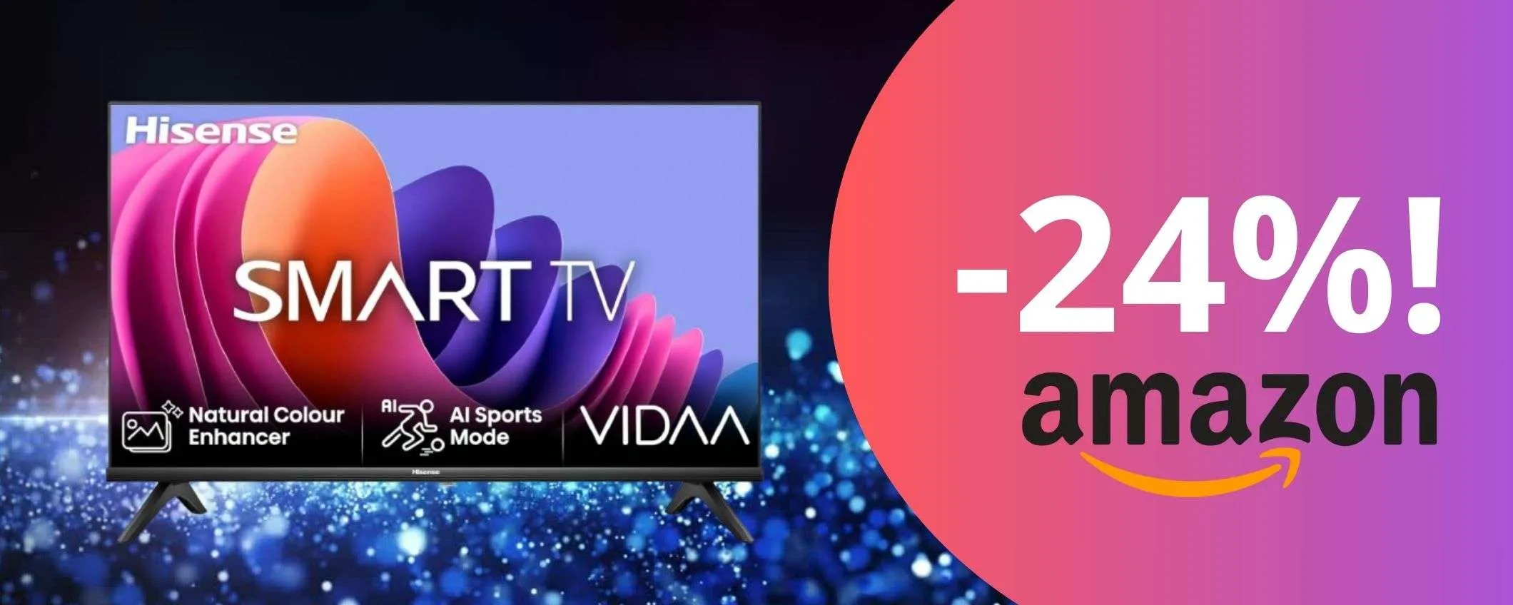 Smart tv all'avanguardia e ad un prezzo imbattibile: Full HD, Game Mode e molto altro