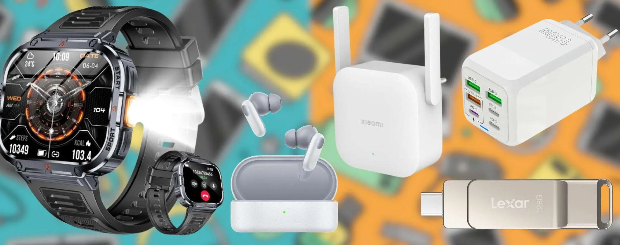 Tecnologia da 6,99€ a meno di 20€: prezzi da MERCATINO PAZZO su Amazon