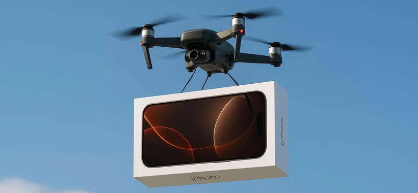 Il vostro nuovo iPhone lo consegnerà un DRONE di Amazon