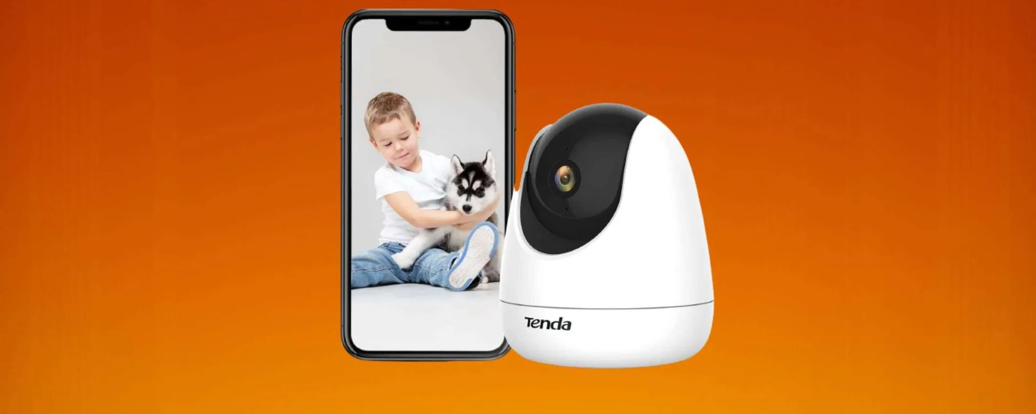 Telecamera di sicurezza a 360° ad un PREZZO STELLARE su Amazon: solo 19,99€