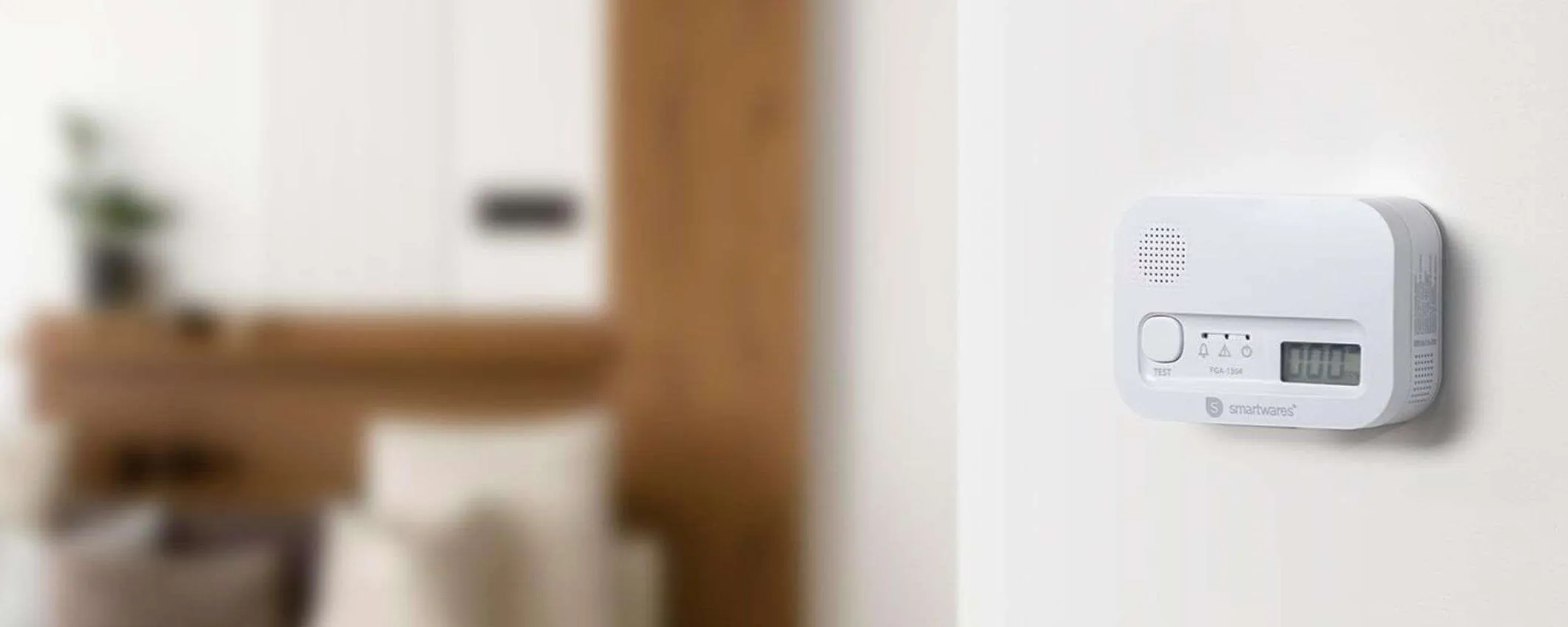 Casa sicura con il rilevatore di monossido di carbonio smart in offerta su Amazon