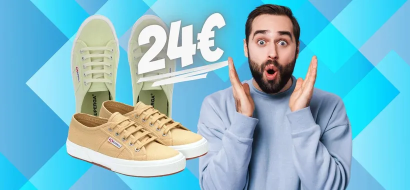 Superga: le splendide sneaker in tante colorazioni su eBay a 24€