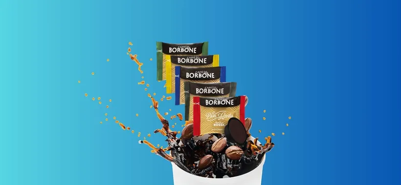 Mix 100 Capsule Borbone A Modo Mio in super OFFERTA