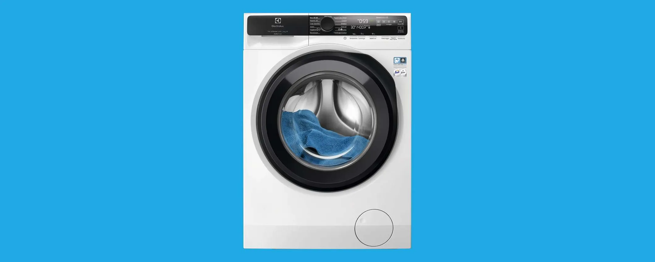 Doppio sconto per la lavatrice Electrolux: come nuova a 451€