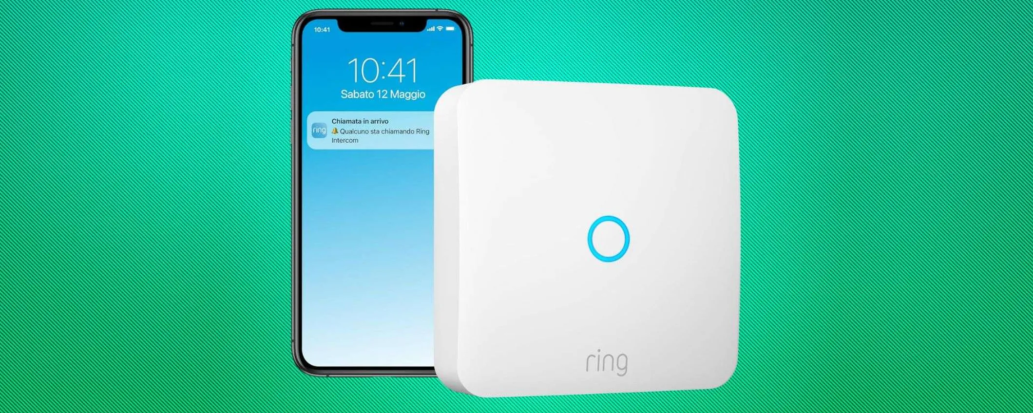 Ring Intercom in offerta: con 59€ (-40%) rivoluzioni il citofono di casa