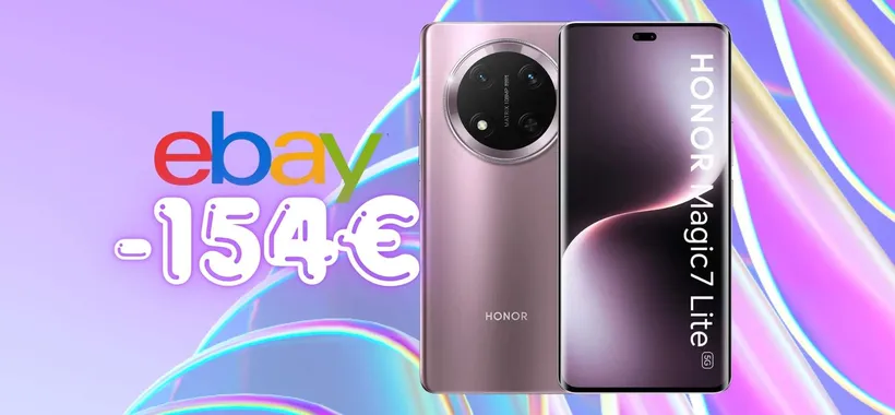 Honor Magic 7 Lite 5G a un prezzo così è il migliore medio gamma (-154€)
