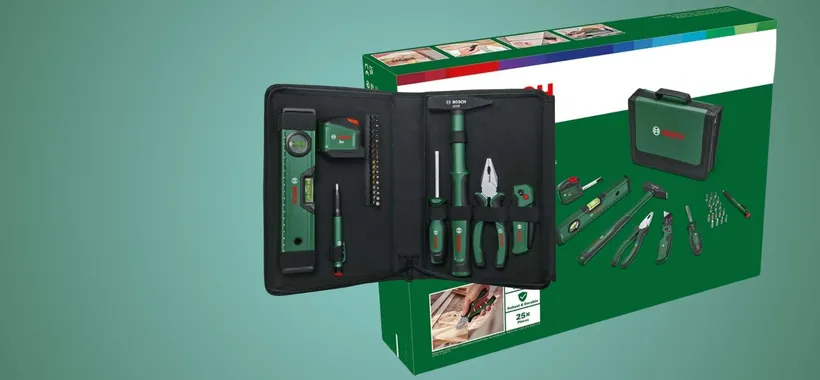 Diventa il RE del FAI DA TE con il Set Bosch 25 utensili in PROMO al Prime Day