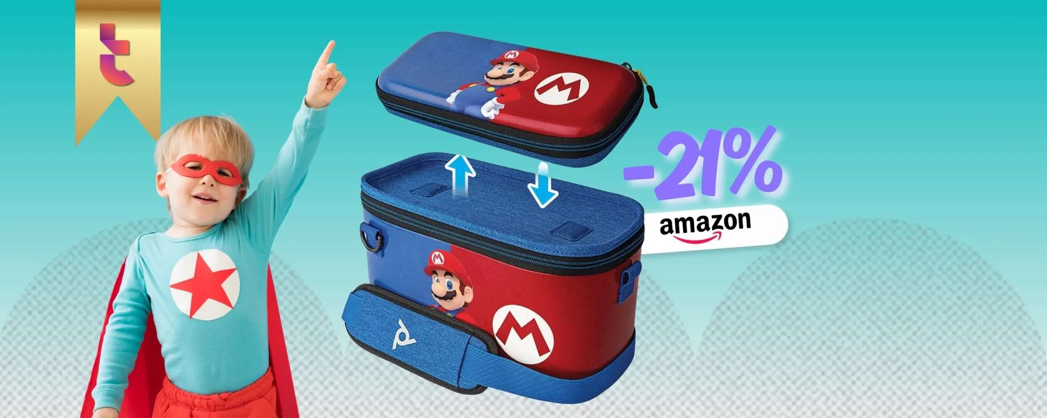 Custodia Pull N Go per la tua Nintendo Switch (anche Lite) a soli 31€