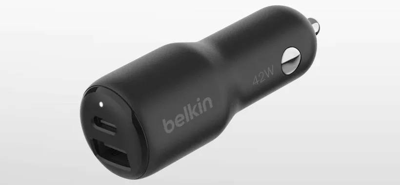 Doppio caricatore da auto Belkin a metà prezzo: offerta da non perdere