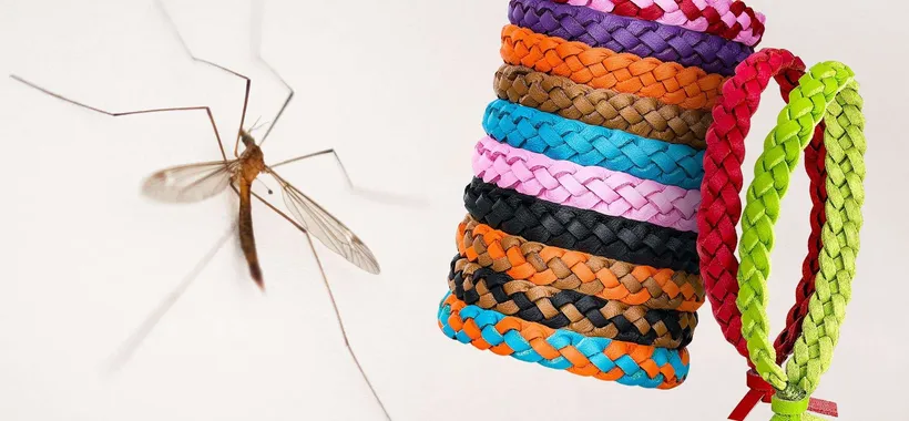 Solo 1,16€ per i braccialetti di DESIGN che allontanano le zanzare