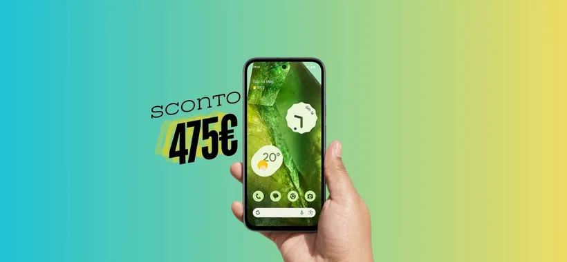Google Pixel 8a: fino a 475€ di SCONTO sul Google Store