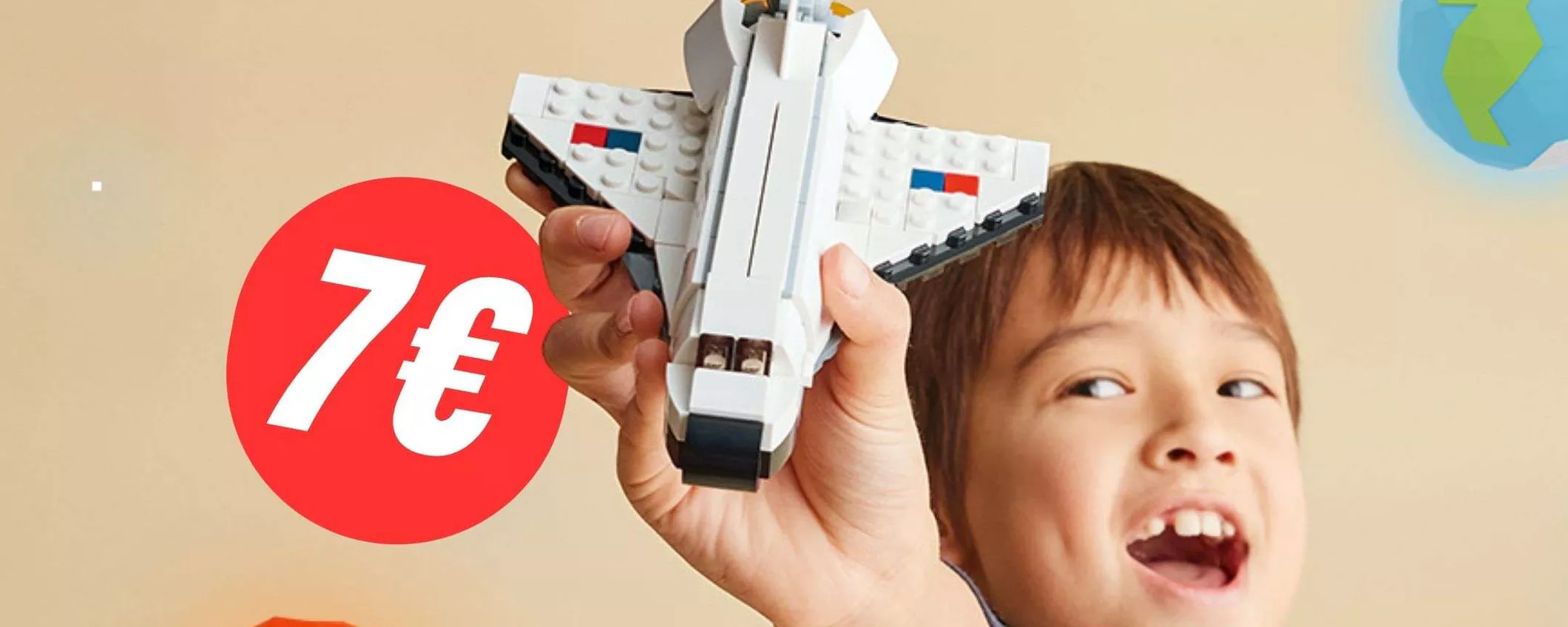 Vola nello spazio con lo Space Shuttle LEGO a soli 7€!