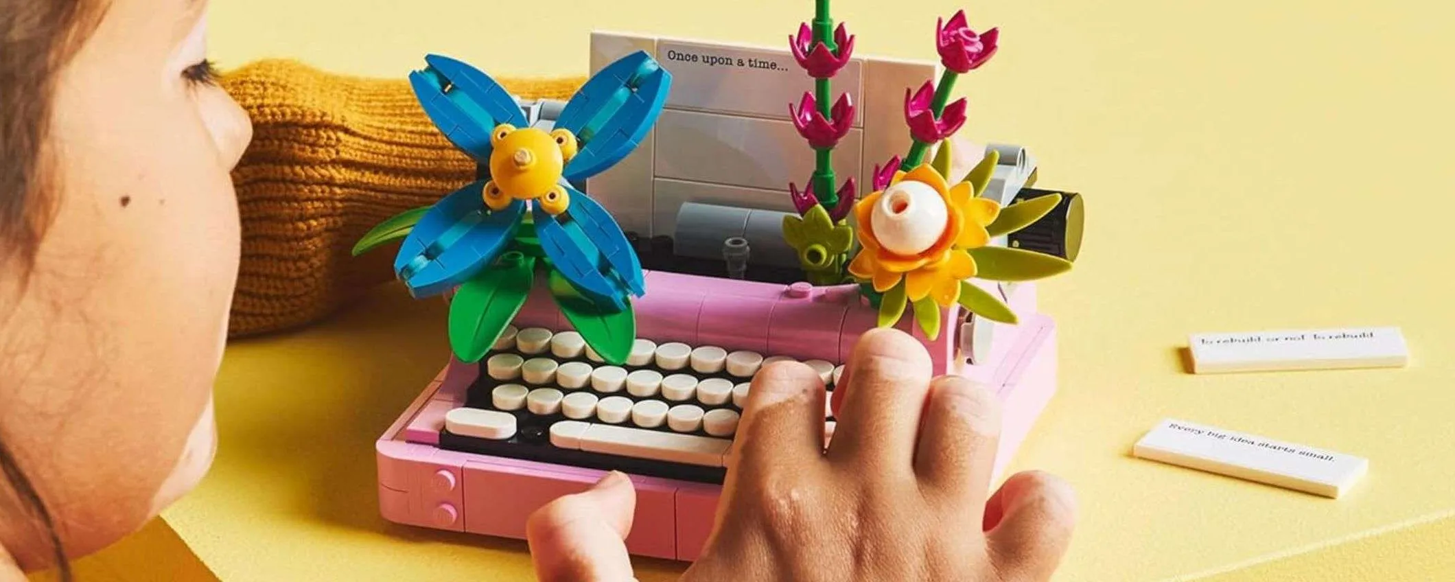 Offerte Primavera Amazon: la macchina da scrivere LEGO 3-in-1 è in super sconto (-34%)