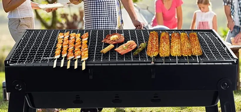 Grigliata a Pasquetta: 26€ per questo barbecue portatile SPETTACOLARE