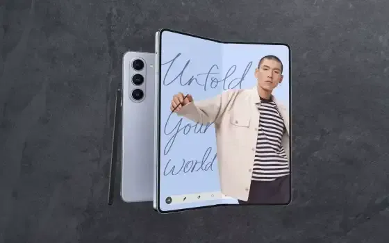 Samsung Galaxy Z Fold 5: DISPONIBILE su Amazon e lo paghi in comode rate