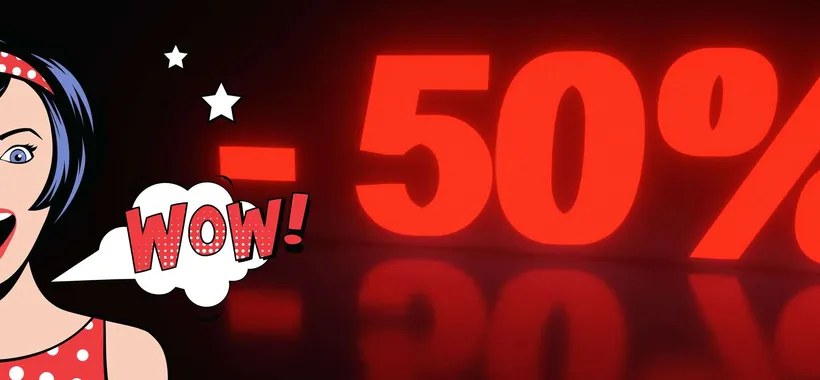 Amazon TUTTO a METÀ prezzo: 30 occasioni in sconto del 50% (da 4,99€ a 30€)