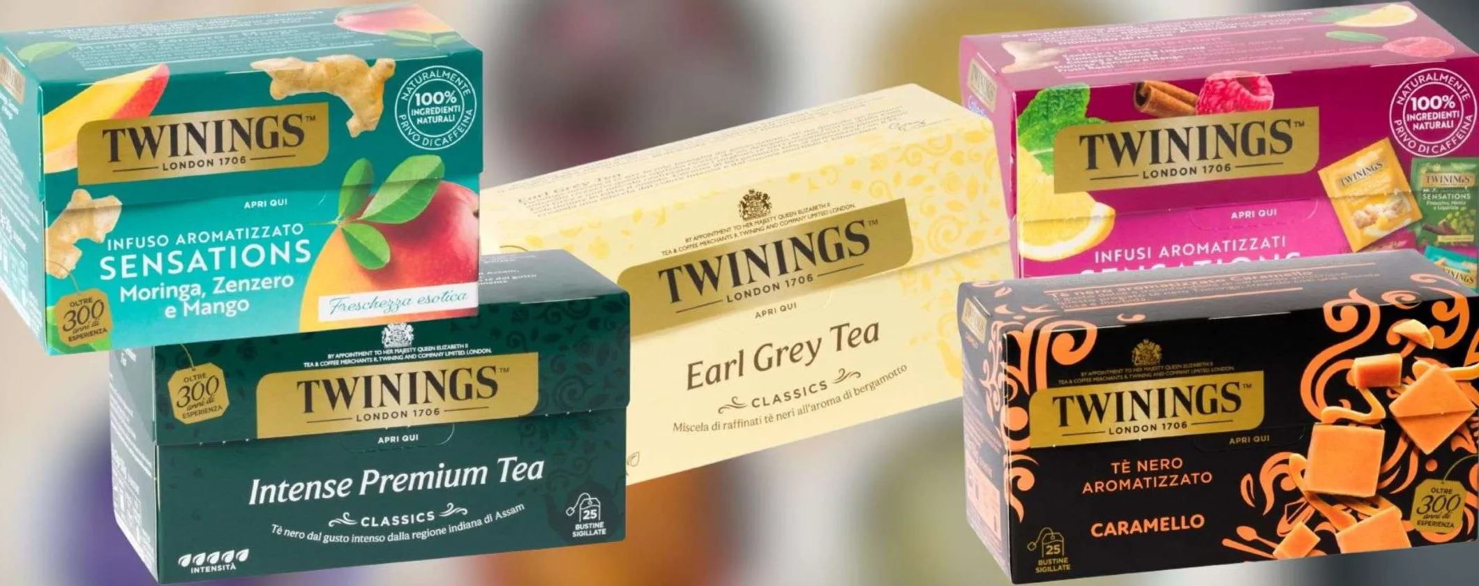 Twinings da 0,12€ su Amazon: tè e infusi super PREMIUM in svendita piena