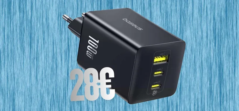 Ricarica velocemente tutti i device con questo caricatore USB da 100W (28€)