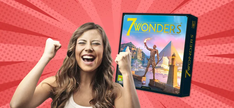 7 Wonders è l'ottava Meraviglia del mondo: il gioco oggi è in sconto
