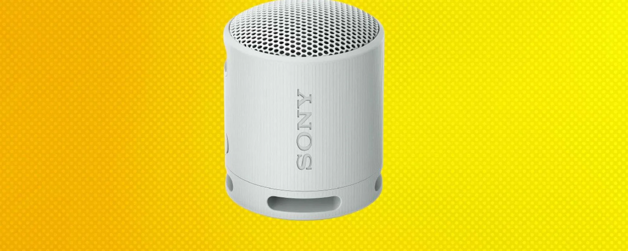 Sony SRS-XB100 in offerta a meno di 35€ (-46%): suono potente e bellissimo design compatto