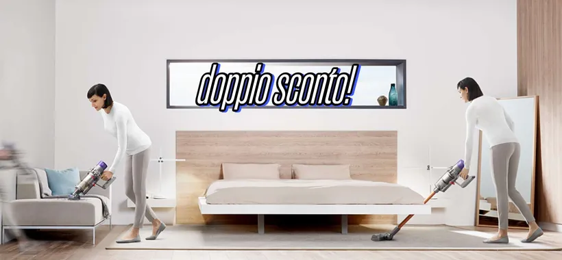 Aspirapolvere Dyson Cyclone V10: in doppio sconto su eBay