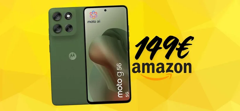 Smartphone con ottime prestazioni e spesa minima? Motorola moto g56 5G