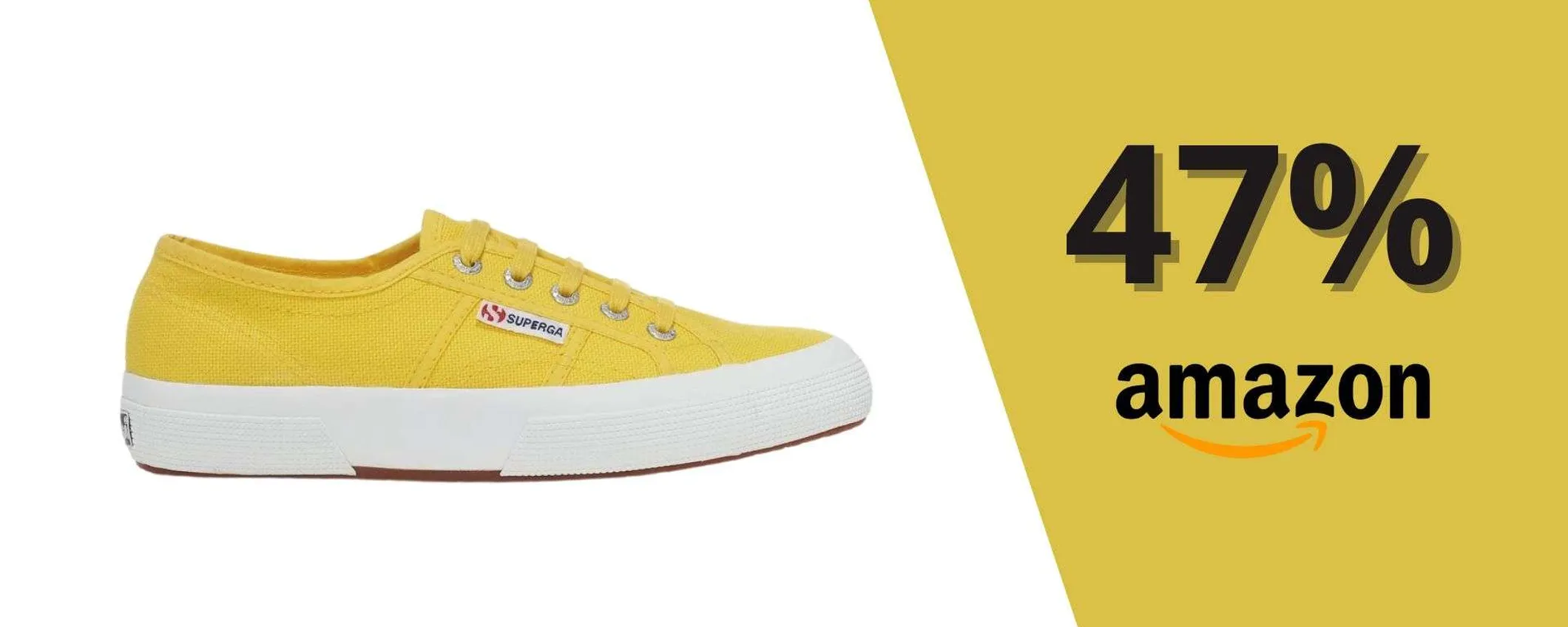 Scarpe Superga in OFFERTA TOTALE: le paghi appena 39,99€ (-47%)