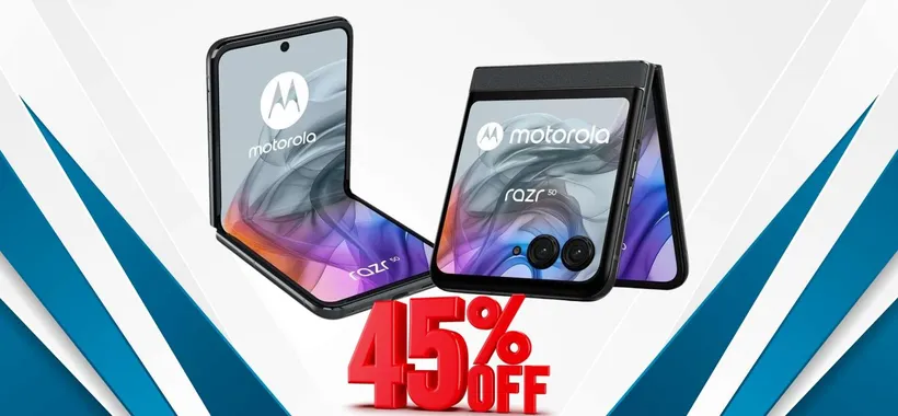 Motorola Razr 50 da 256GB in sconto al 45% è un best buy assoluto