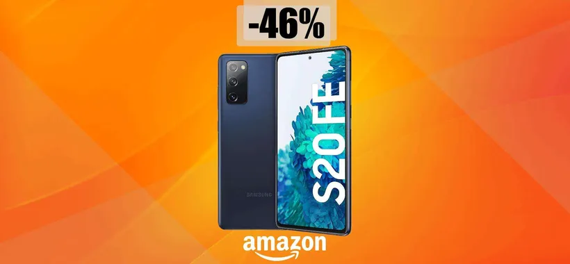 Samsung Galaxy S20 FE: lo SCONTO imperdibile è su Amazon (-310€)