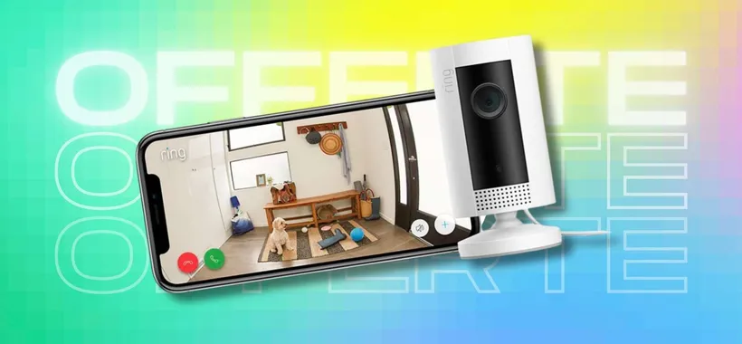 Telecamera MINI che scompare: Ring Indoor per sicurezza al TOP (-17%)