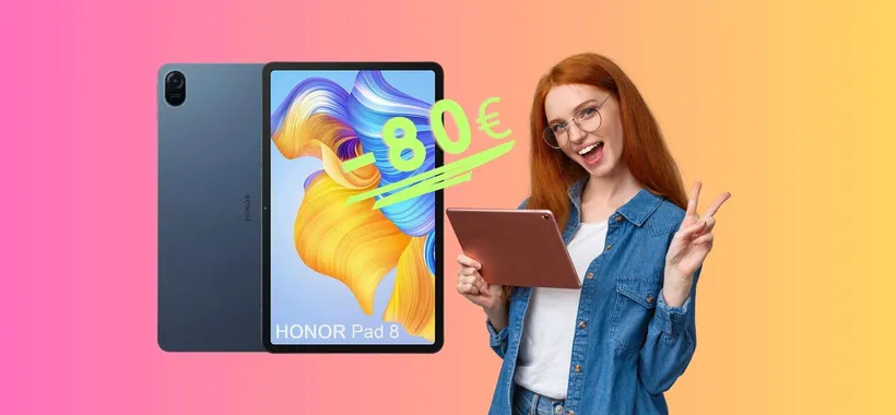 HONOR Pad 8 da 12 pollici in SCONTO di 80€ su Amazon