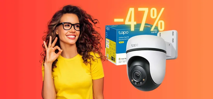 Sicurezza per tutta la famiglia con la videocamera WiFi Tapo C500 FHD a 31€